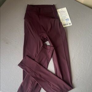 Lululemon high rise, mesh Leggings tights 28 inches